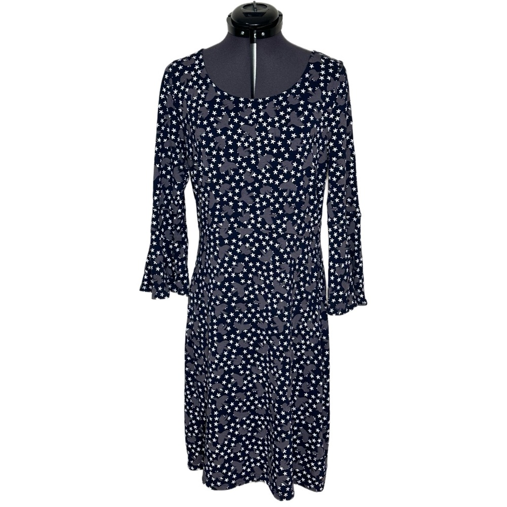 Boden Miriam Jersey Bell Sleeve Dress - Picture 3 of 9